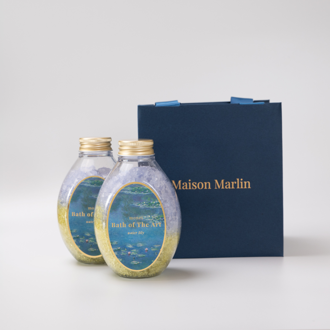 Gift & Self Care Set バスソルト‐モネ・睡蓮‐/送料無料 – MaisonMarlin