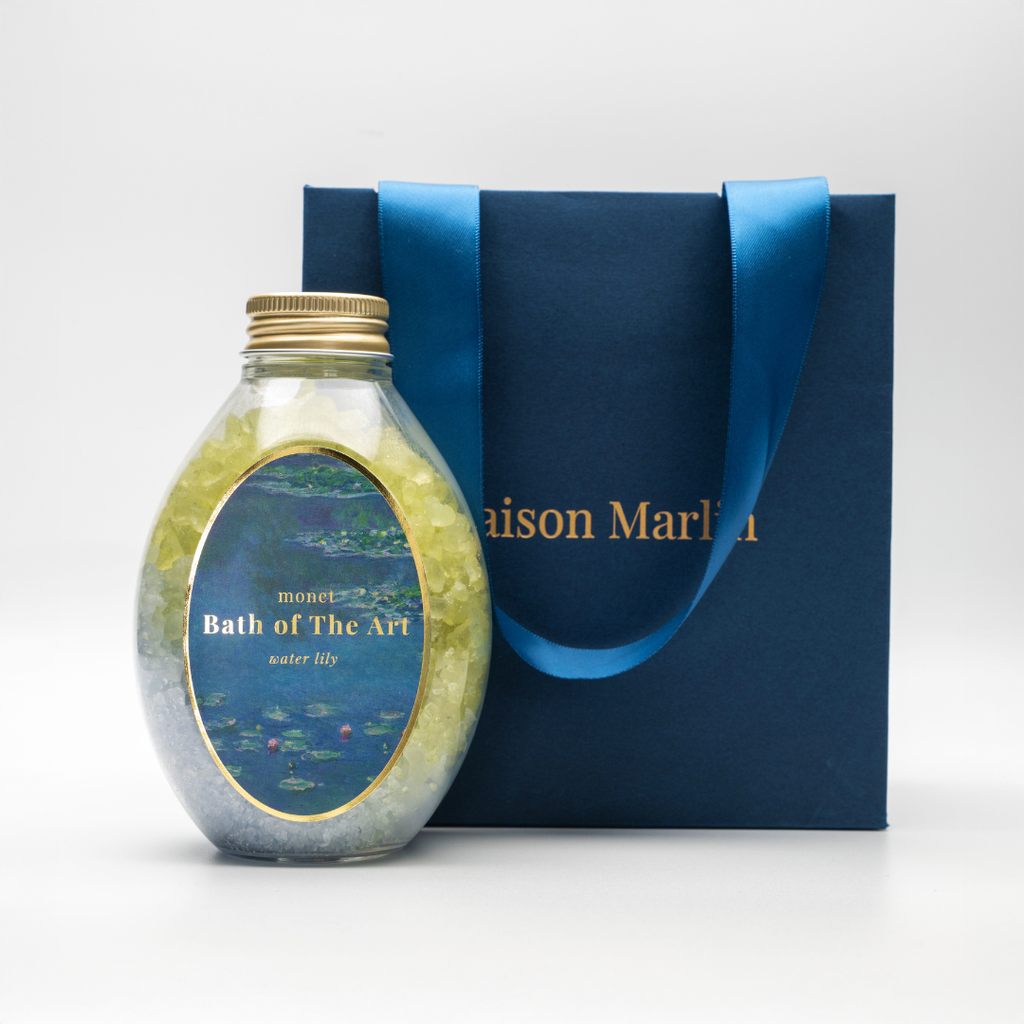 〈ギフトに〉Paperbagセット　バスソルト‐モネ・睡蓮‐